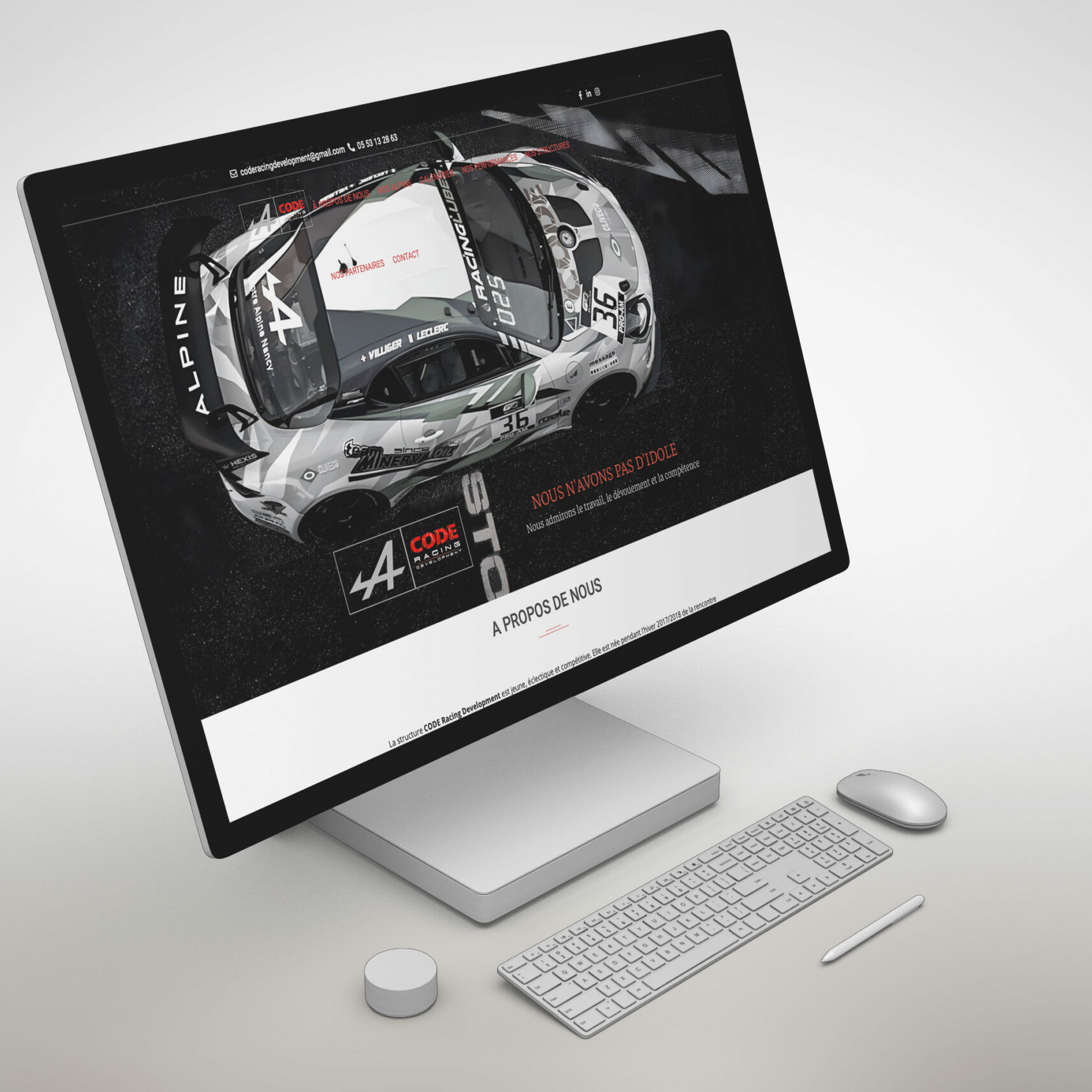 Réalisation Code Racing Development